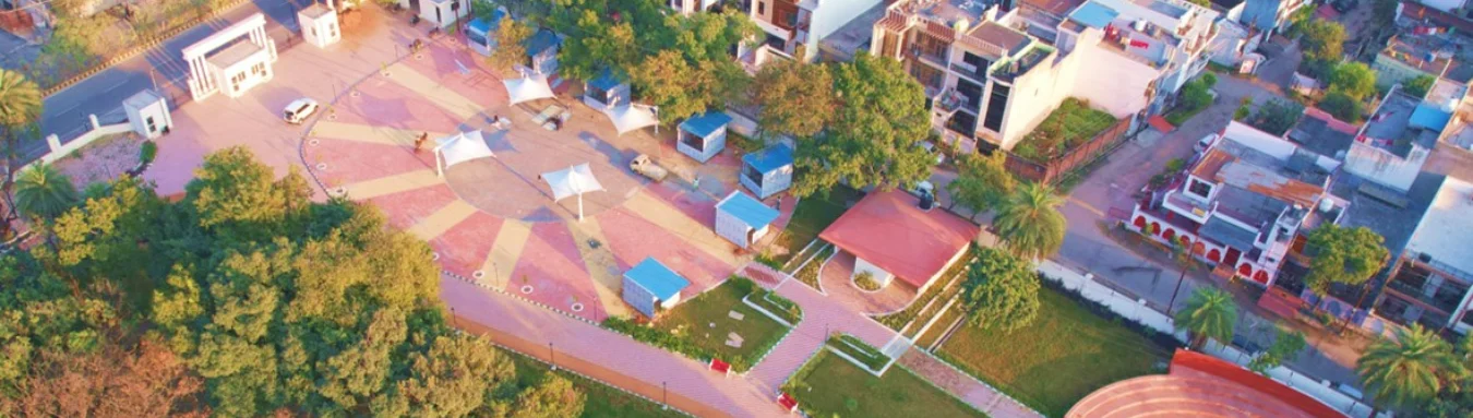 Aerial View of Park