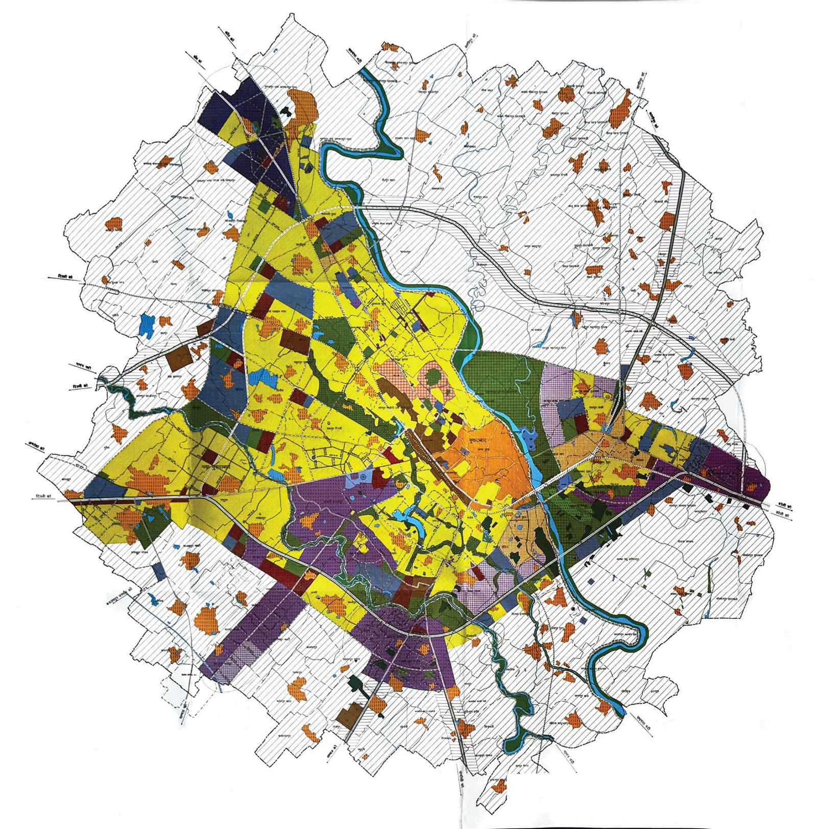 Gajraula Masterplan 2031 Map